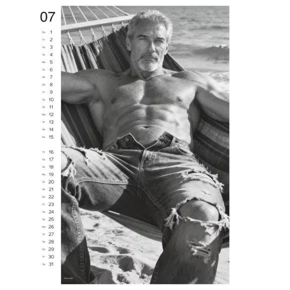 Men 2027 - erotikus falinaptár, ajándék (1 db)