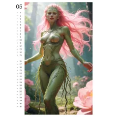 Wild Fantasy 2027 - erotikus falinaptár, ajándék (1 db)