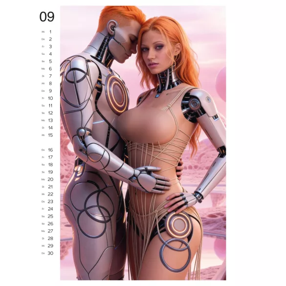 Wild Fantasy 2027 - erotikus falinaptár, ajándék (1 db)
