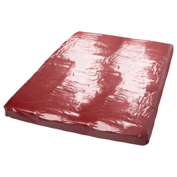 Fetish - lakk lepedő - 200 × 230 cm (piros)