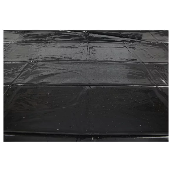 Fetish - lakk lepedő - 200 × 230 cm (fekete)