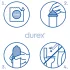 Durex Feel Thin - élethű érzés óvszer (3 db)
