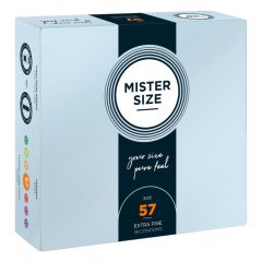 Mister Size vékony óvszer - 57mm (36db)