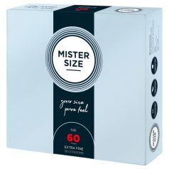 Mister Size vékony óvszer - 60mm (36db) Mister Size vékony óvszer - 60mm (36db)
