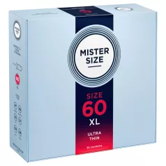 Mister Size vékony óvszer - 60 mm (36 db)
