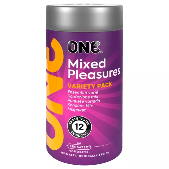 ONE Mixed Pleasures - óvszer csomag (12db)