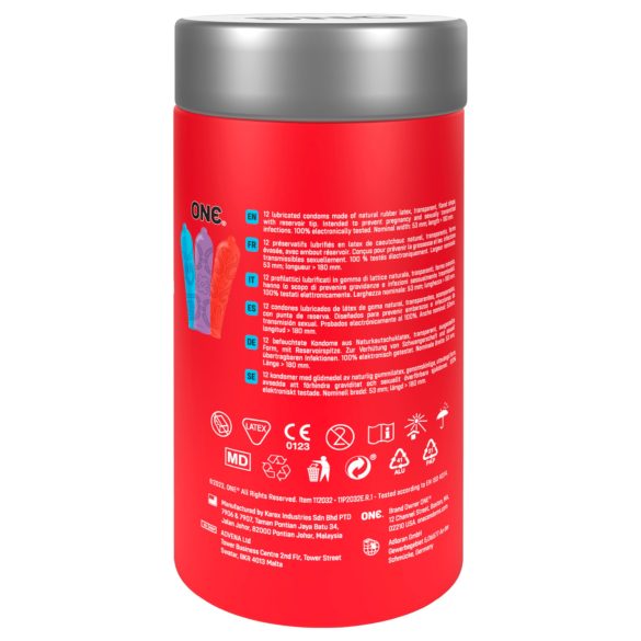 ONE Tattoo Touch - tetkó mintás óvszer (12db)