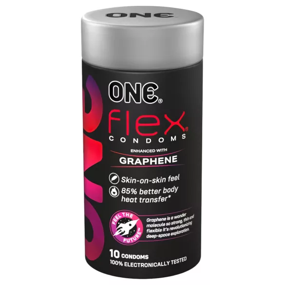 ONE Flex - grafén anyagú óvszer (10 db)