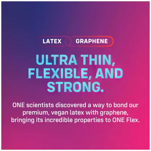 ONE Flex - grafén anyagú óvszer (10 db)