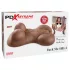 Pipedream Fuck Me Silly Sista - barna női torzó maszturbátor (5,7 kg)