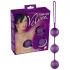 You2Toys - velvet lila, tripla gésagolyó