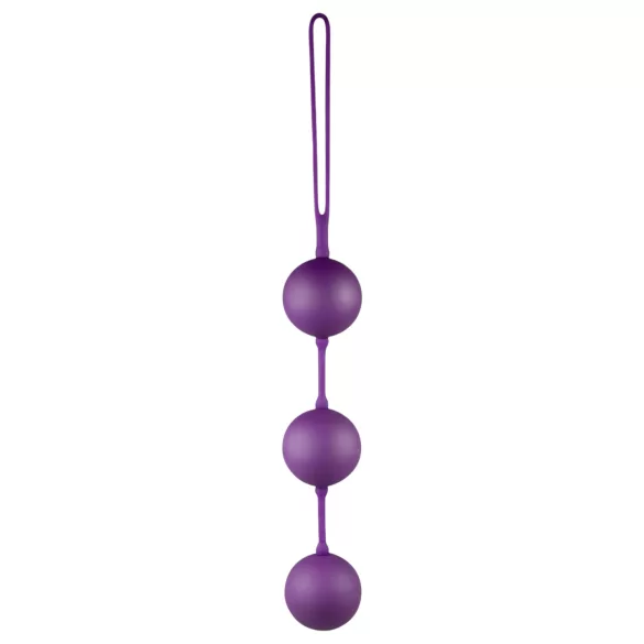 You2Toys - velvet lila, tripla gésagolyó