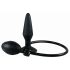 You2Toys True Black - pumpálható análtágító (fekete)