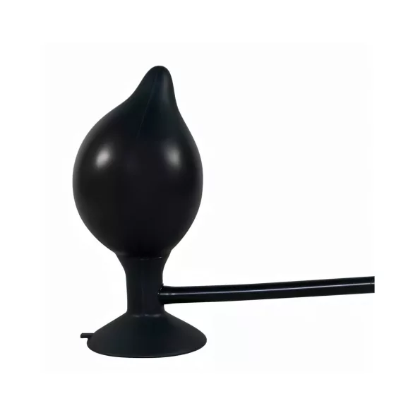 You2Toys True Black - pumpálható análtágító (fekete)