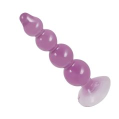 You2Toys - anal beads - tapadókorongos análbot (lila) You2Toys - anal beads - tapadókorongos análbot (lila)