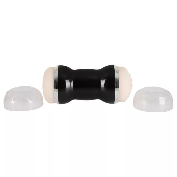 You2Toys - Pussy and Ass - dupla maszturbátor férfiaknak (fekete)