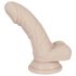 You2Toys - Szilikon tapadókorongos dildó - kicsi (natúr)