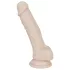 You2Toys - szilikon tapadókorongos dildó - közepes (natúr)