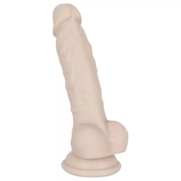 You2Toys - szilikon tapadókorongos dildó - közepes (natúr)