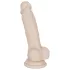 You2Toys - szilikon tapadókorongos dildó - közepes (natúr)