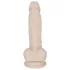 You2Toys - szilikon tapadókorongos dildó - közepes (natúr)