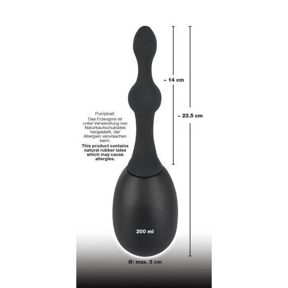 Black Velvets - intimmosó - fekete (kicsi)