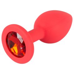 Colorful JOY - szilikon anál plug - kicsi (piros) Colorful JOY - szilikon anál plug - kicsi (piros)
