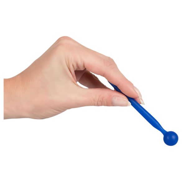 Dilator Sperm Stopper - gömbös, szilikon dilátor (kék)