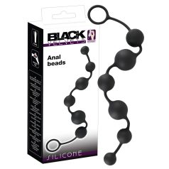 Black Velvets - 6 gyöngyös anál dildó (fekete) Black Velvets - 6 gyöngyös anál dildó (fekete)