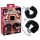 You2Toys - Plüss bilincs hosszú lánccal (fekete)