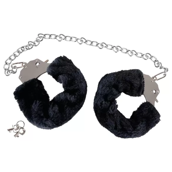 You2Toys - Plüss bilincs hosszú lánccal (fekete)