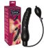 You2Toys - latex pumpálható análtágító - fekete (nagy)