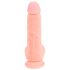 Medical - egyenes orvosi szilikon dildó (20cm) - natúr