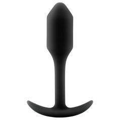   b-vibe Snug Plug 1 - anál plug belső súllyal (55g) - fekete