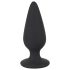 Black Velvet Heavy - 40g-os anál plug (fekete)