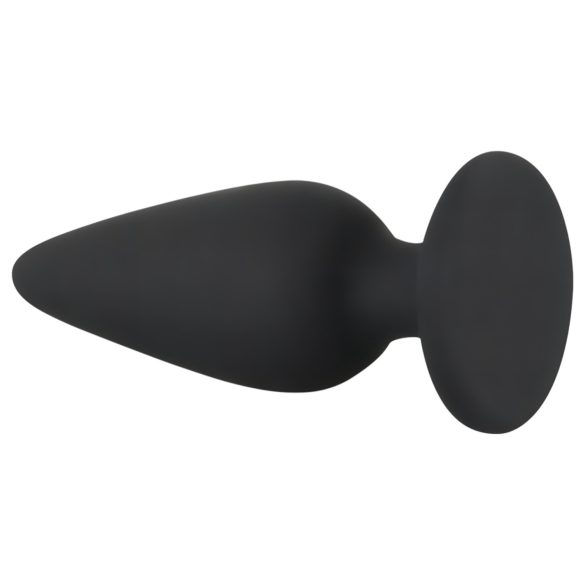 Black Velvets Heavy - 40g-os anál plug (fekete)