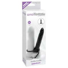 analfantasy Double Trouble - felcsatolható anál dildó (fekete)   analfantasy Double Trouble - felcsatolható anál dildó (fekete)