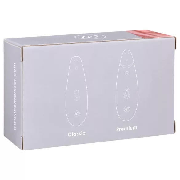 Womanizer Premium S - pótszívóharang szett (fekete, 3 db)