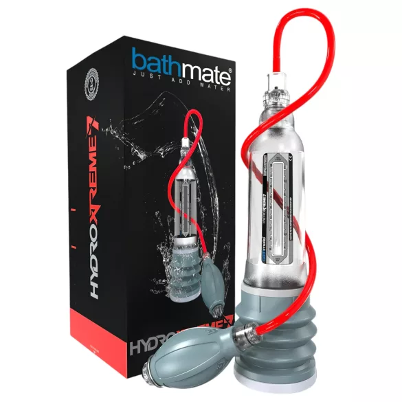 Bathmate Xtreme Hydromax 7 - péniszpumpa szett (átlátszó)