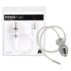 Piss to Ass Plug - üreges anál plug húgycső tágítóval Piss to Ass Plug - üreges anál plug húgycső tágítóval
