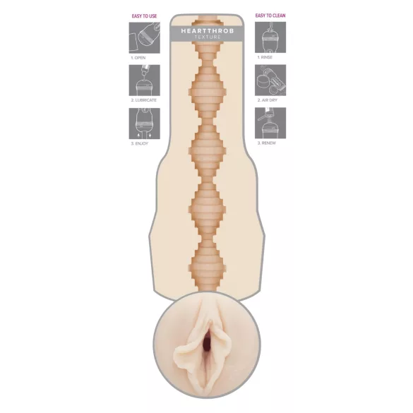 Fleshlight Brandi Love Heartthrobe - vagina