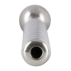  Penisplug Piss Play (54g) - gömbös, üreges húgycsőtágító rúd (0,7-1cm)