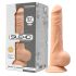 Silexd 9,5 - tapadókorongos dildó - 24cm (natúr)