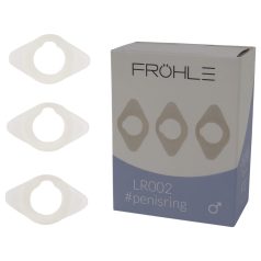 Fröhle LR002 (2,1cm) - orvosi péniszgyűrű szett (3db) Fröhle LR002 (2,1cm) - orvosi péniszgyűrű szett (3db)
