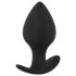 Black Velvets - szilikon anál plug szett (3 részes) - fekete