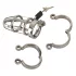 You2Toys Chastity Cage - fém péniszketrec lakattal, férfi erényöv