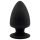 Silexd M - alakítható anál plug - 11cm (fekete)