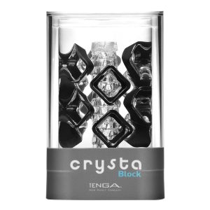 TENGA Crysta - négyzetes maszturbátor (block)