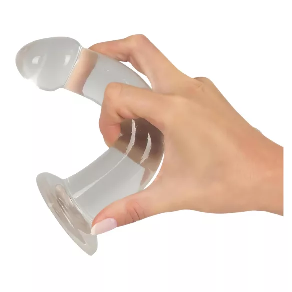 Crystal Clear - makkos anál dildó szett - 3 részes (átlátszó)