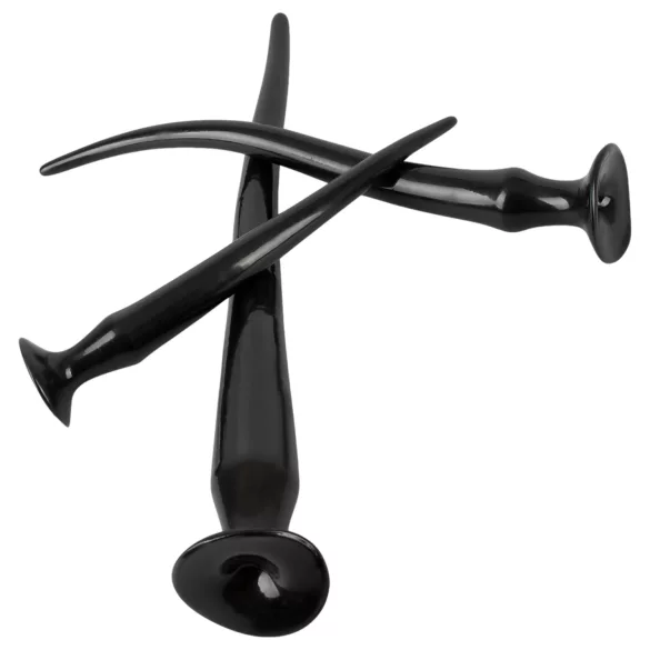 You2Toys - extra hosszú anál plug szett (3 részes, fekete)